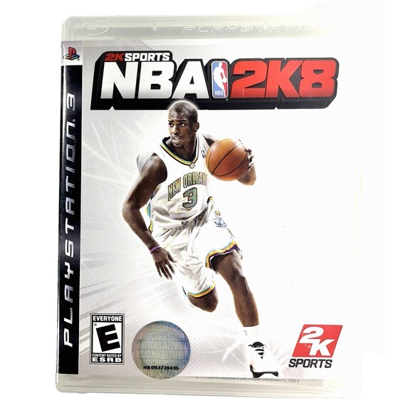 NBA 2K8 Sony PlayStation 3 Chris Paul 2K Games Complete with Manual Tested - Picture 1 of 8